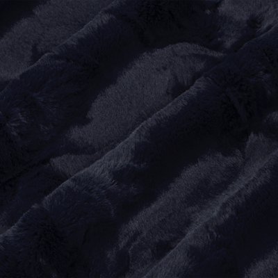 Faux Fur Shannon Fabrics - Luxe Cuddle® Hide Ink (navy)
